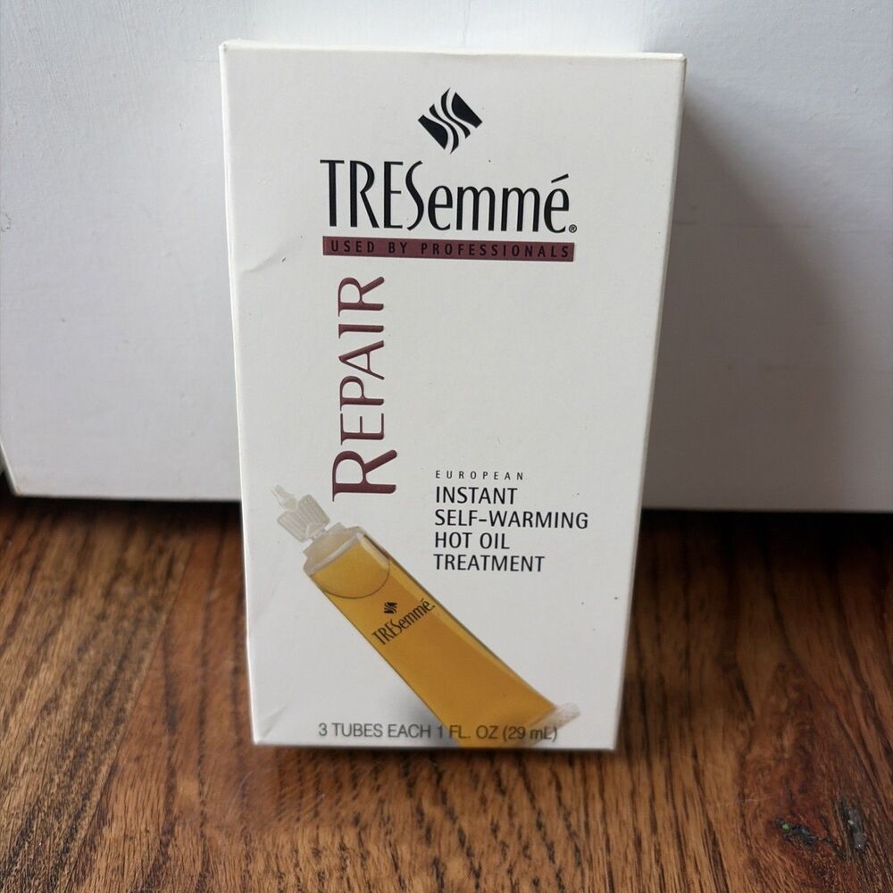 Vintage Tresemme Salon Formula European Hot Oil Treatment 3fl Oz